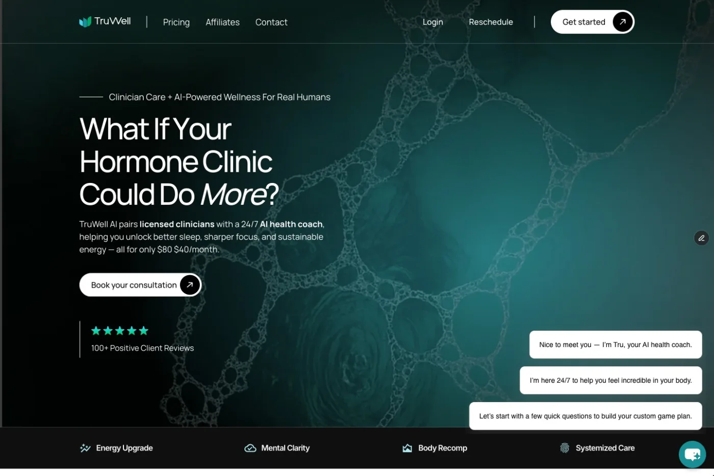 TruWell marketing site